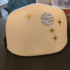 Hat with Place for Name